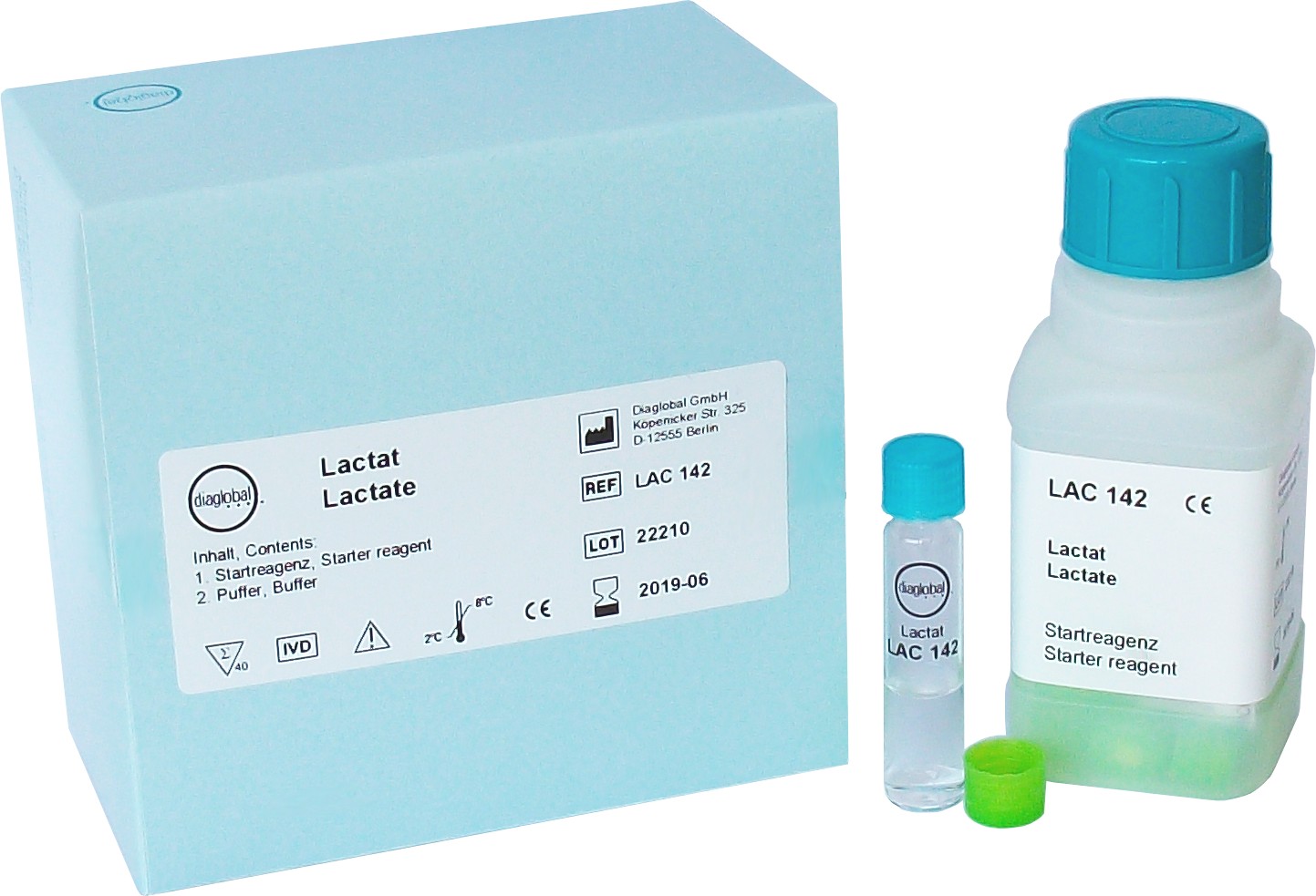 LAC-142 Testkit Laktat, 40 Tests