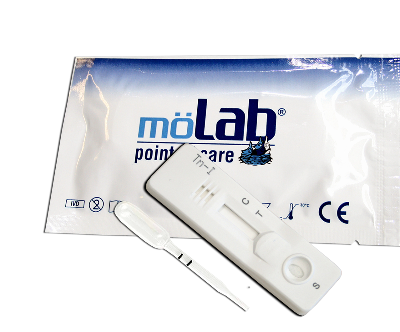 m-Lab_Troponin-I-Test_high Troponin I quick test (kardiologische Diagnostik), 10 Tests