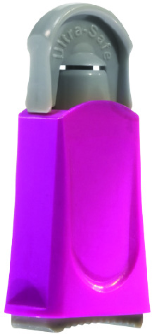 pink, 21G Nadel, 2,8 mm Einstichtiefe