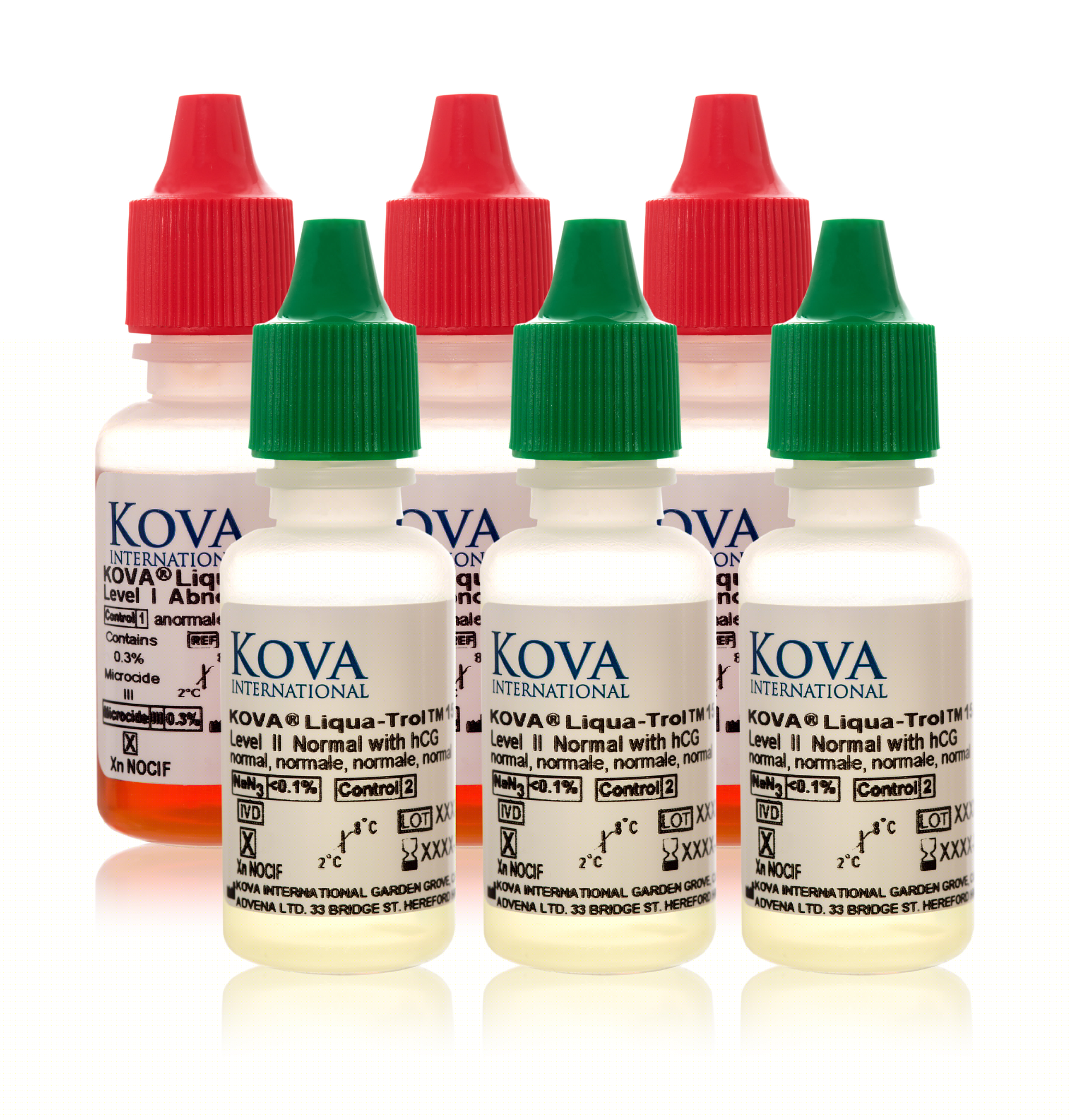 Kova-Liqua-Trol_2 Urin-Kontrollen KOVA Liqua Trol Level I + II