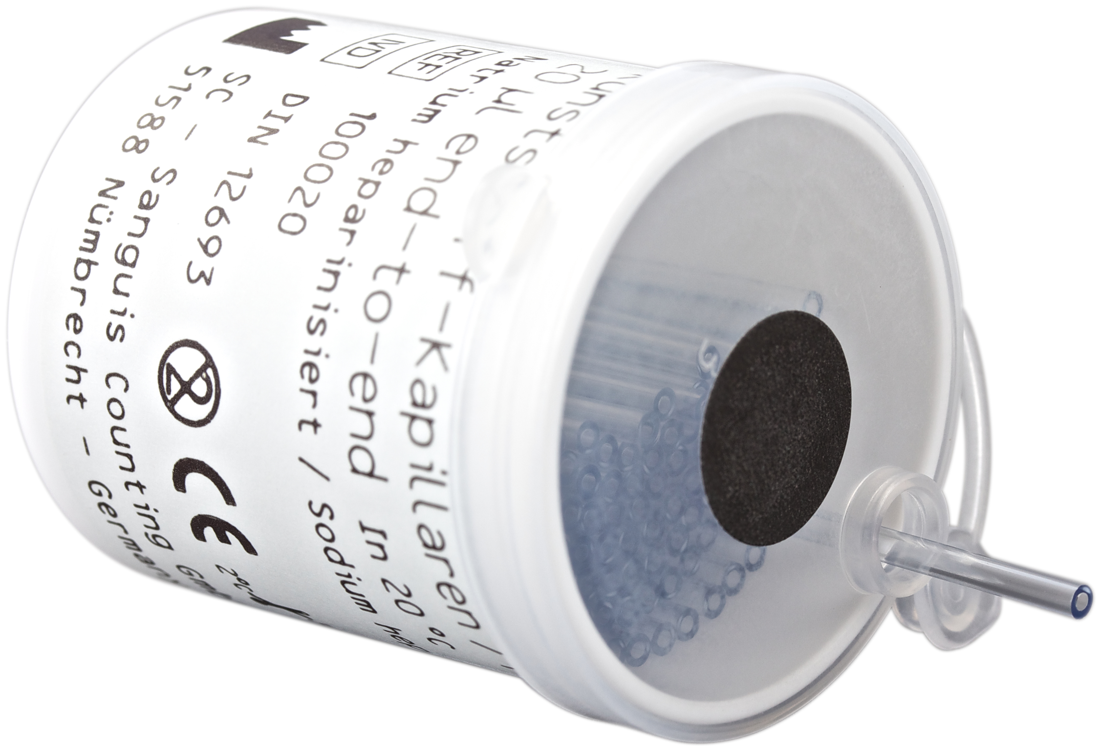end-to-end Kapillare Transfer, 5µl, neutral